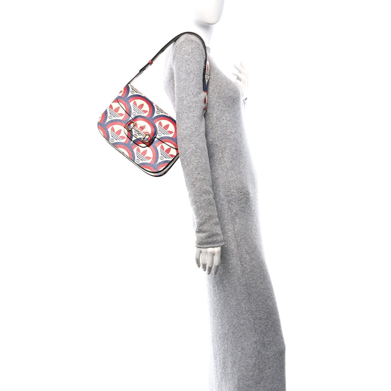 X Adidas Shangai Calfskin Web Trefoil