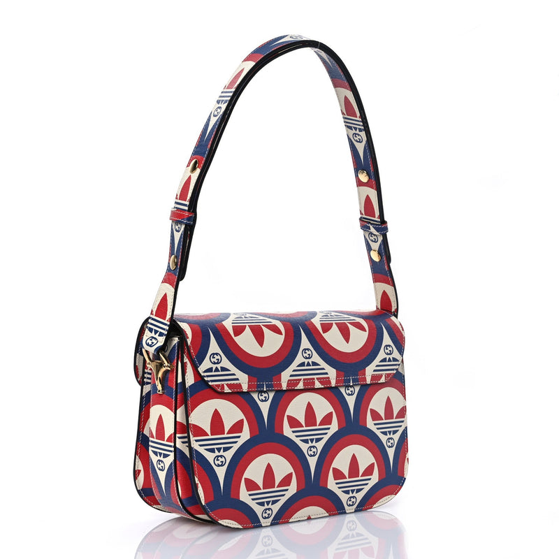 X Adidas Shangai Calfskin Web Trefoil