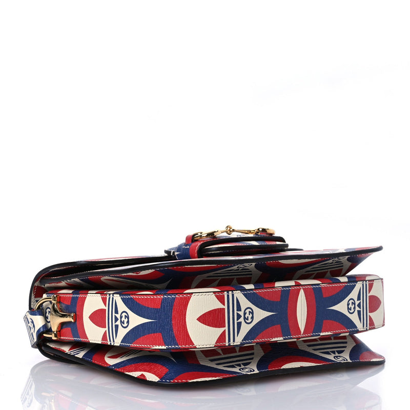 X Adidas Shangai Calfskin Web Trefoil