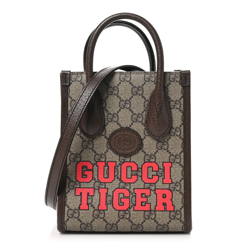 Gg Supreme Textured Dollar Calfskin Web