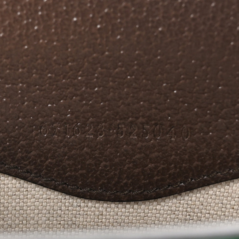 Gg Supreme Textured Dollar Calfskin Web