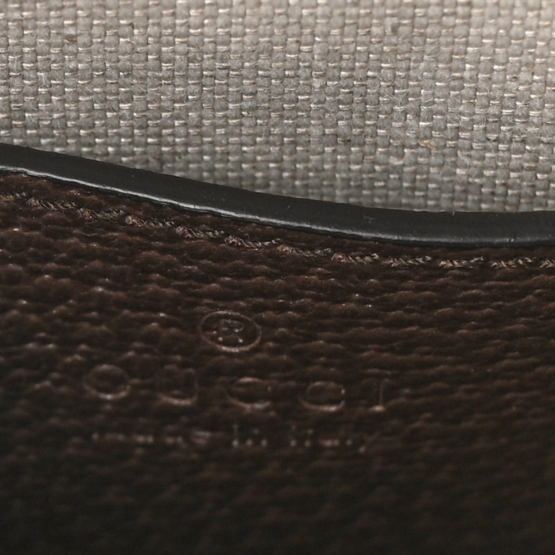 Gg Supreme Textured Dollar Calfskin Web