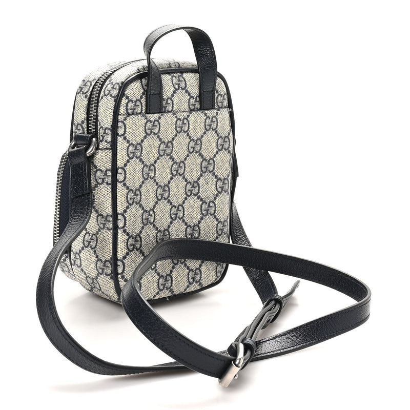 Gg Supreme Textured Dollar Calfskin Web