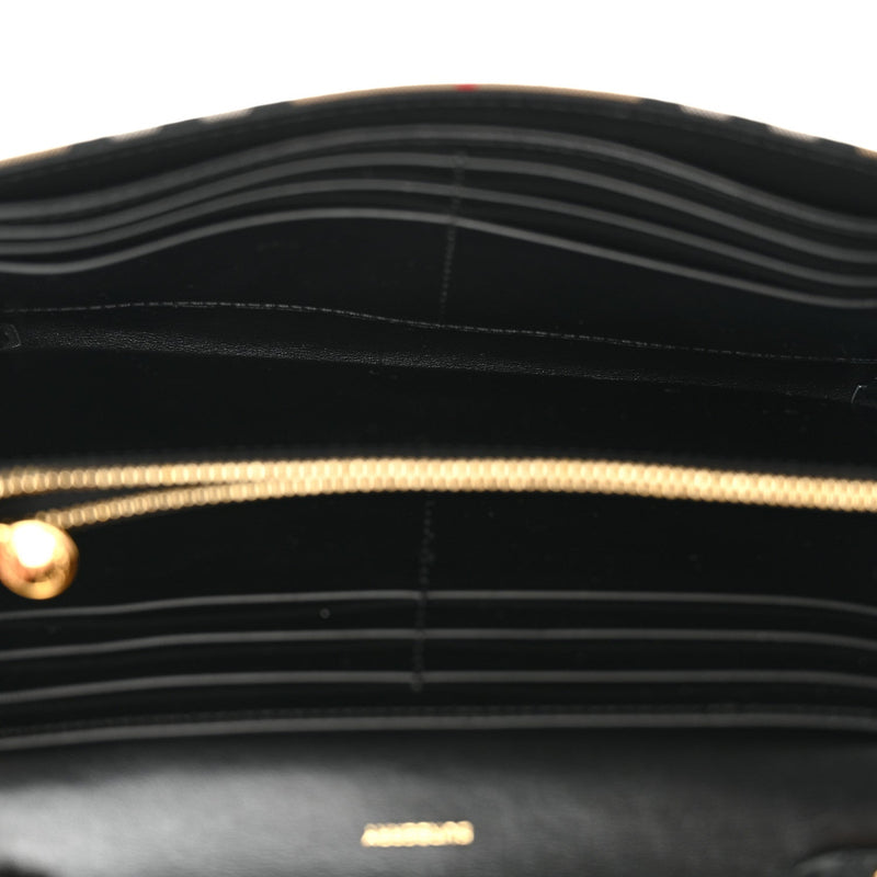 Grainy Calfskin Vintage Check Wallet