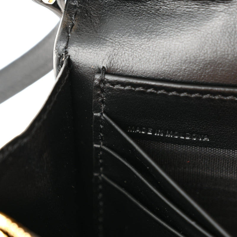 Grainy Calfskin Vintage Check Wallet