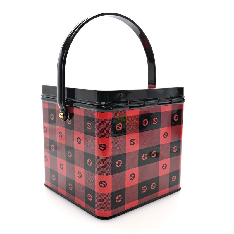 Metal Enamel Mad Cookies Top Handle Bag