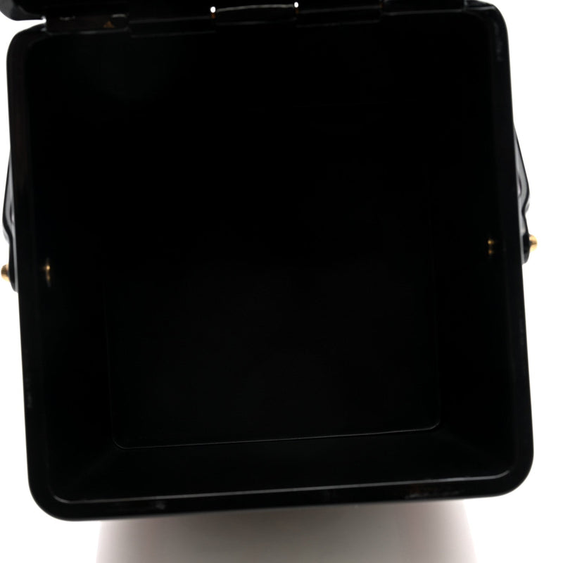 Metal Enamel Mad Cookies Top Handle Bag