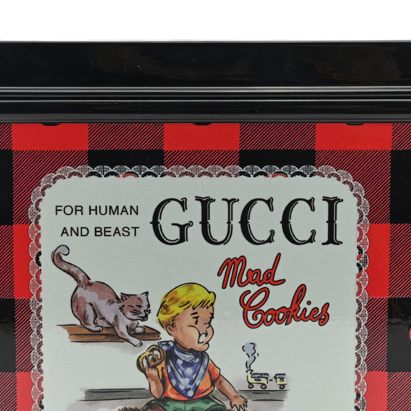 Metal Enamel Mad Cookies Top Handle Bag