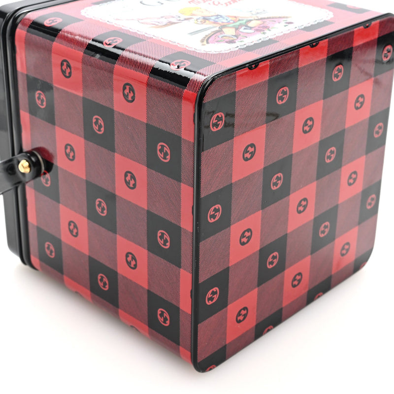 Metal Enamel Mad Cookies Top Handle Bag