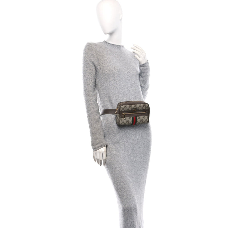 Gg Supreme Web Small Ophidia Belt Bag 85