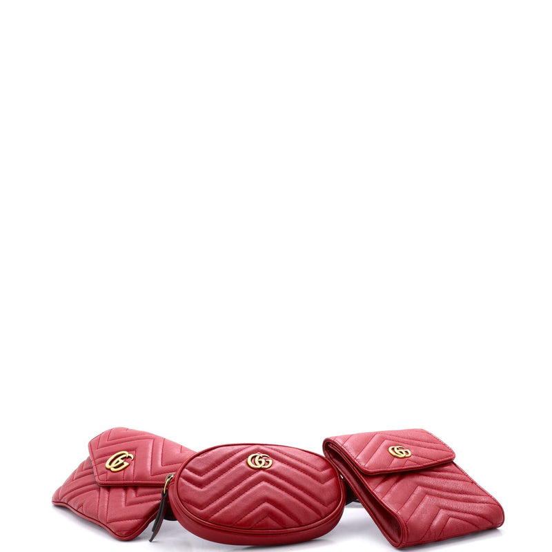 Gg Marmont Multi Pocket Belt Bag