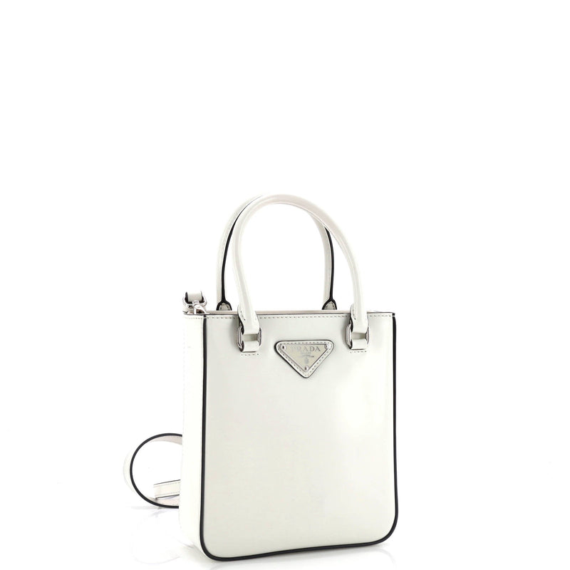 Convertible Open Tote Brushed Leather