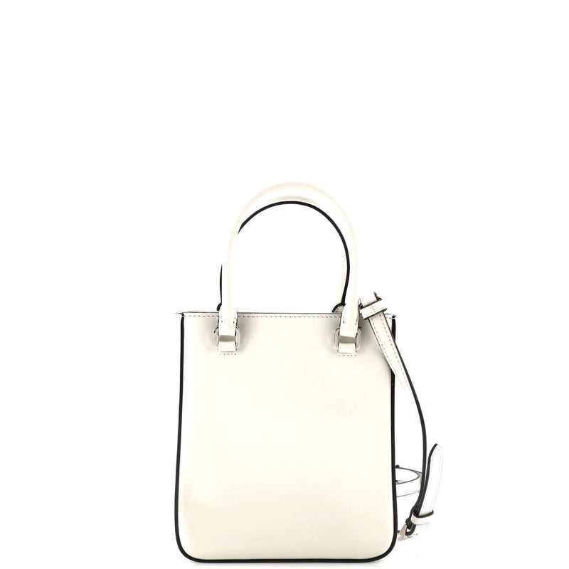 Convertible Open Tote Brushed Leather