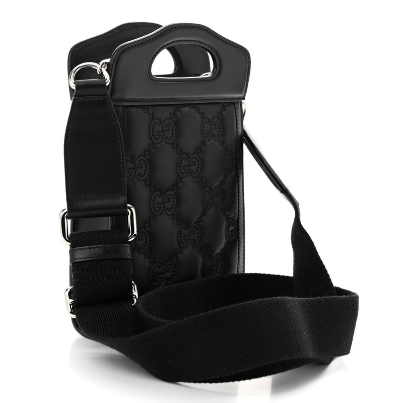 Nylon Calfskin Enamel Gg Matelasse Mini