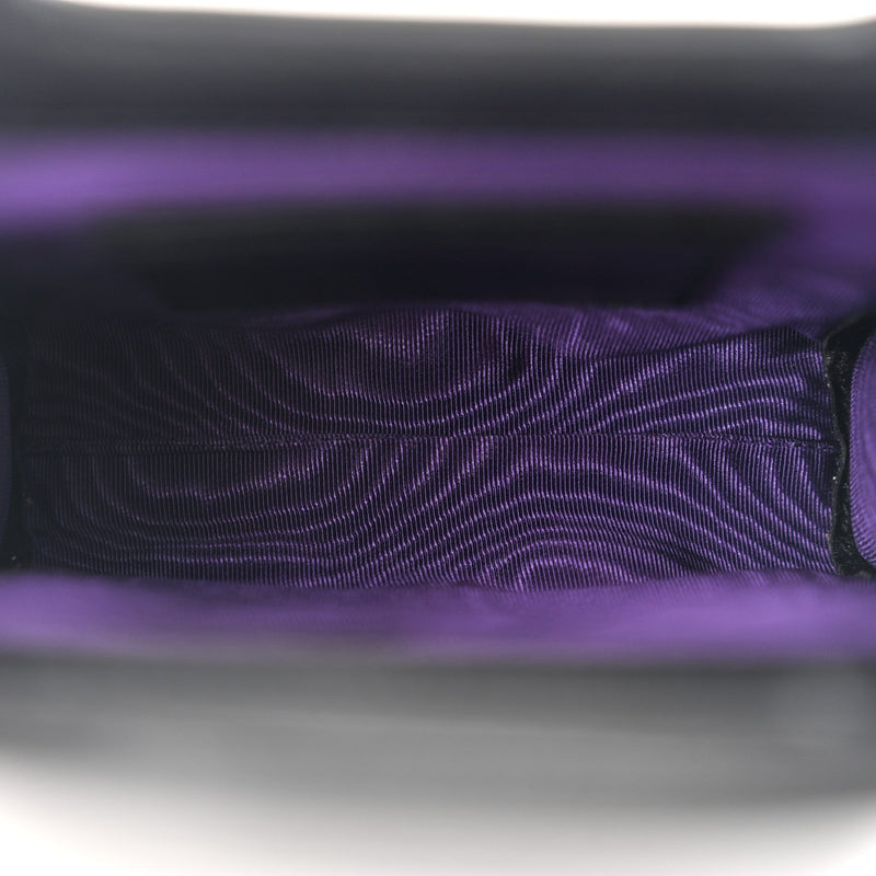 Nylon Calfskin Enamel Gg Matelasse Mini