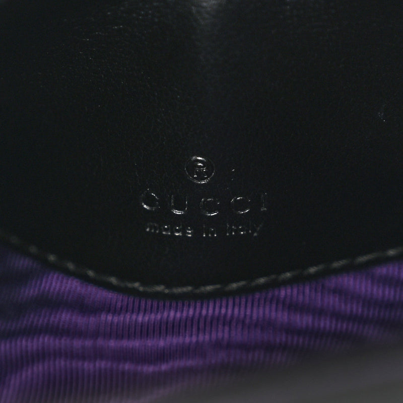 Nylon Calfskin Enamel Gg Matelasse Mini