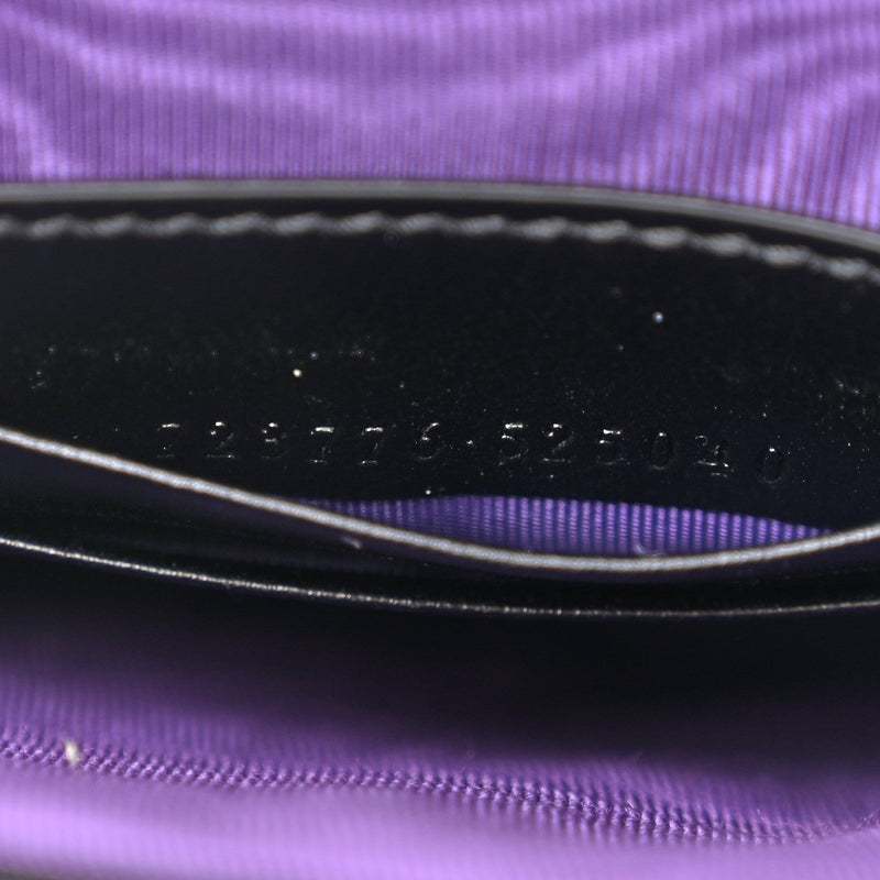 Nylon Calfskin Enamel Gg Matelasse Mini