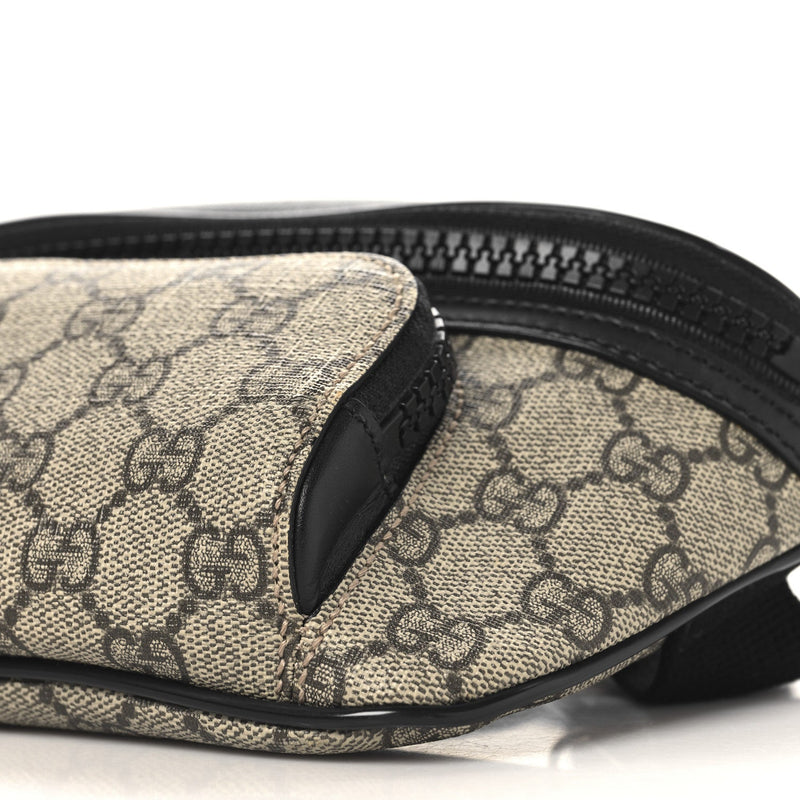 Gg Supreme Belt Bag Black