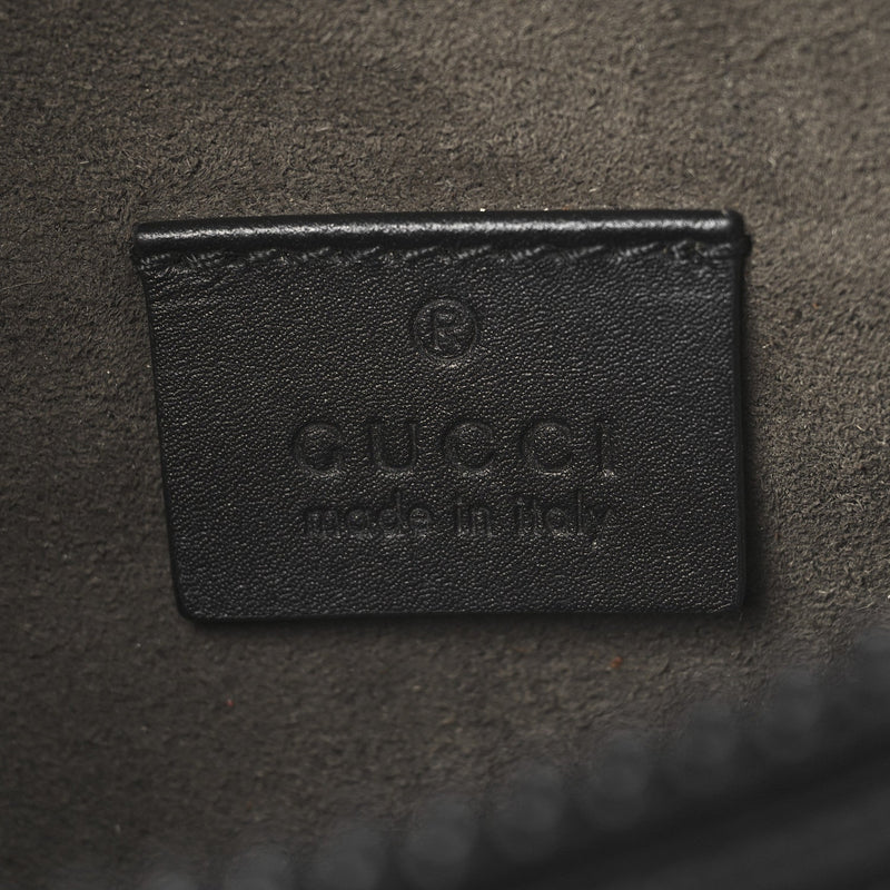 Gg Supreme Belt Bag Black