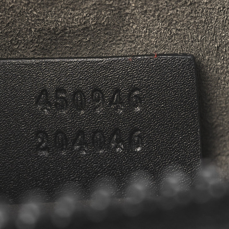 Gg Supreme Belt Bag Black