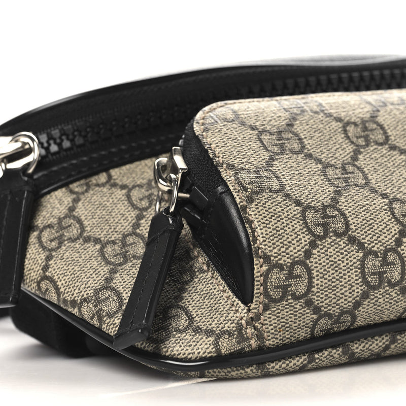 Gg Supreme Belt Bag Black