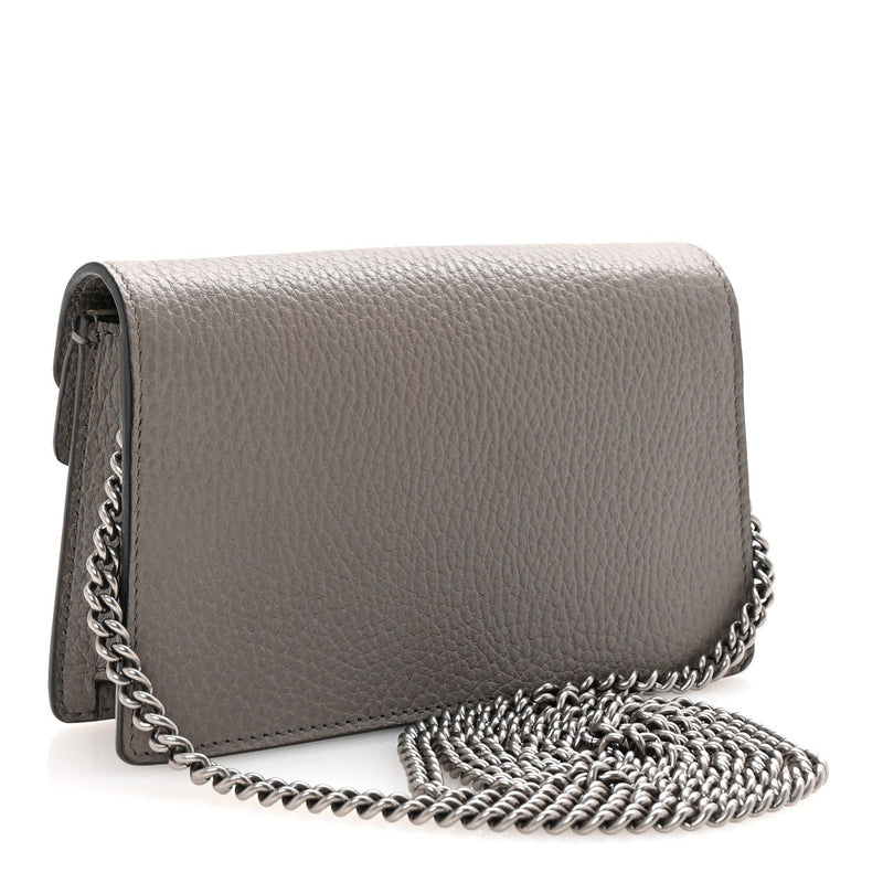 Dollar Calfskin Crystal Super Mini