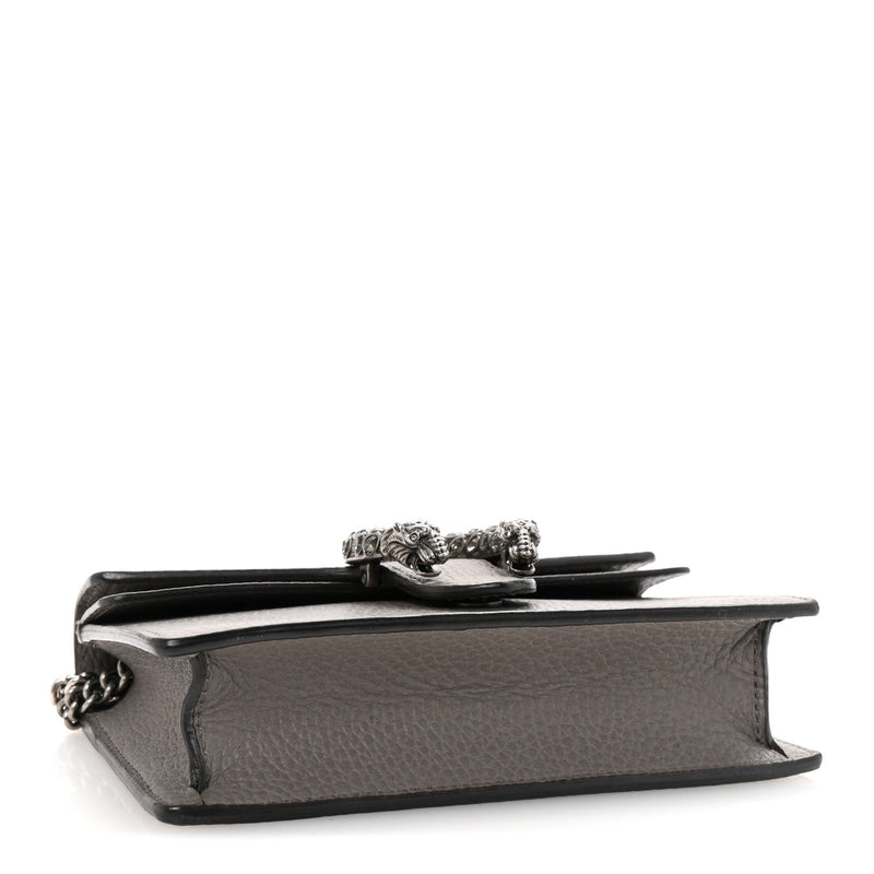 Dollar Calfskin Crystal Super Mini