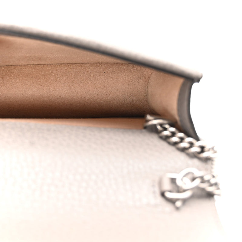 Dollar Calfskin Crystal Super Mini