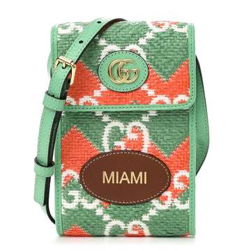 Straw Textured Dollar Calfskin Miami