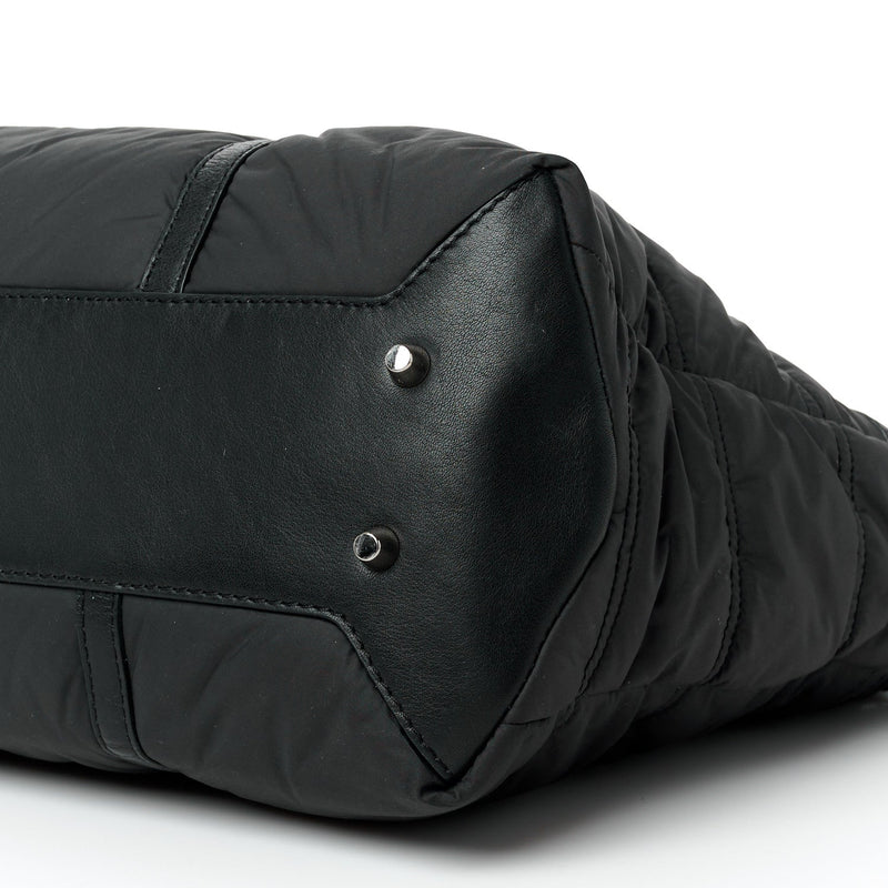 Nylon House Check Quilted Abbey Diaper