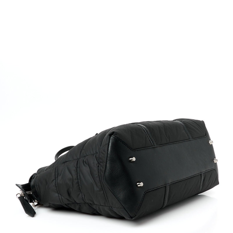 Nylon House Check Quilted Abbey Diaper