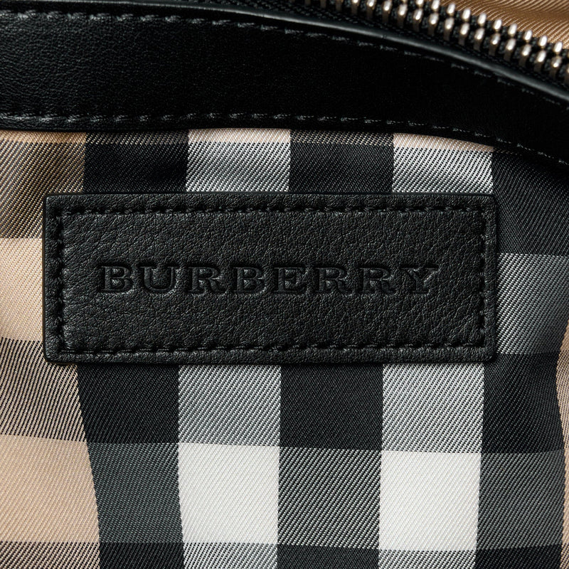 Nylon House Check Quilted Abbey Diaper