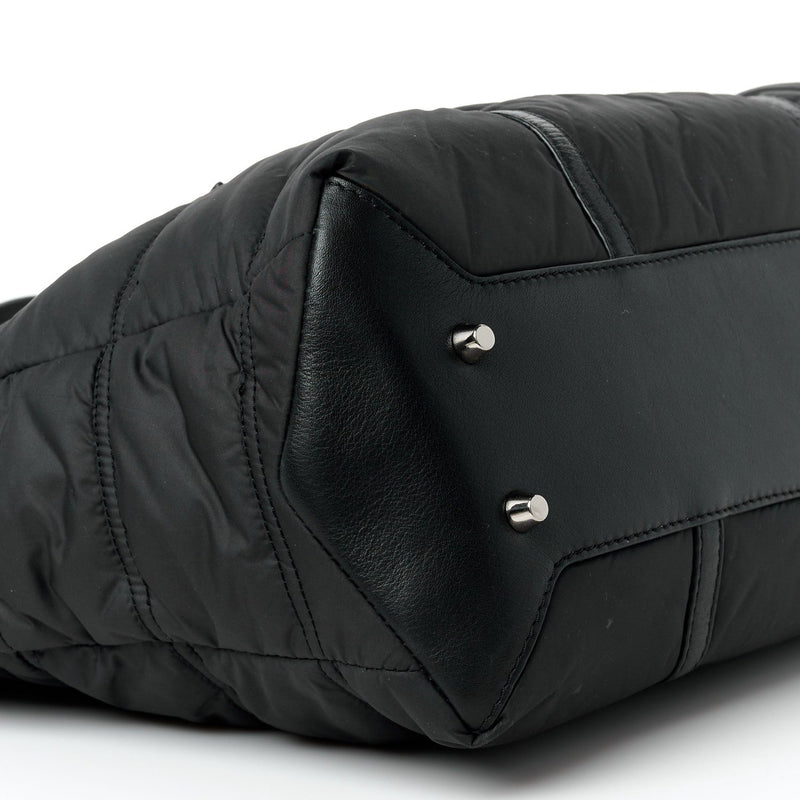 Nylon House Check Quilted Abbey Diaper