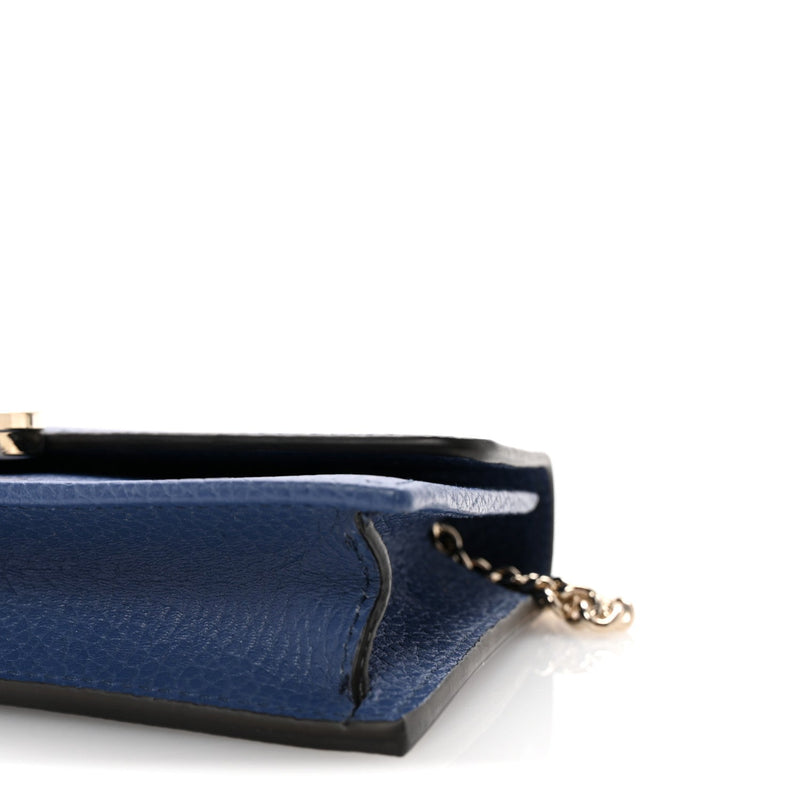 Dollar Calfskin Interlocking G Chain