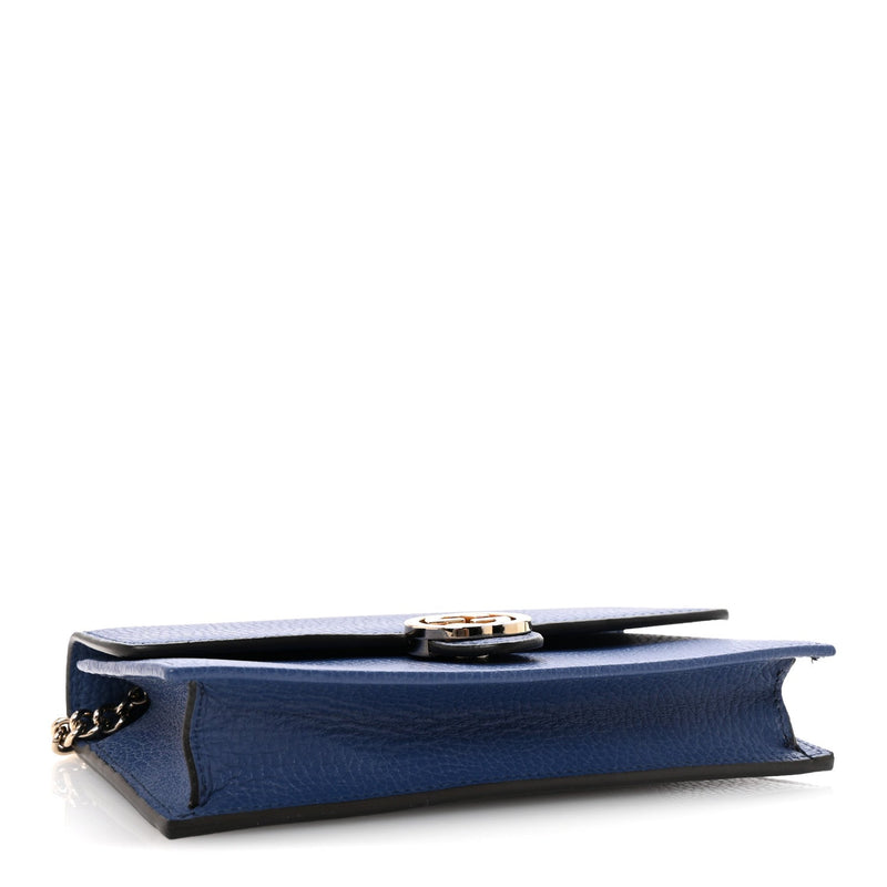 Dollar Calfskin Interlocking G Chain