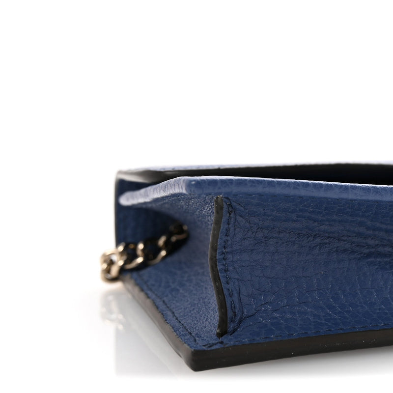 Dollar Calfskin Interlocking G Chain