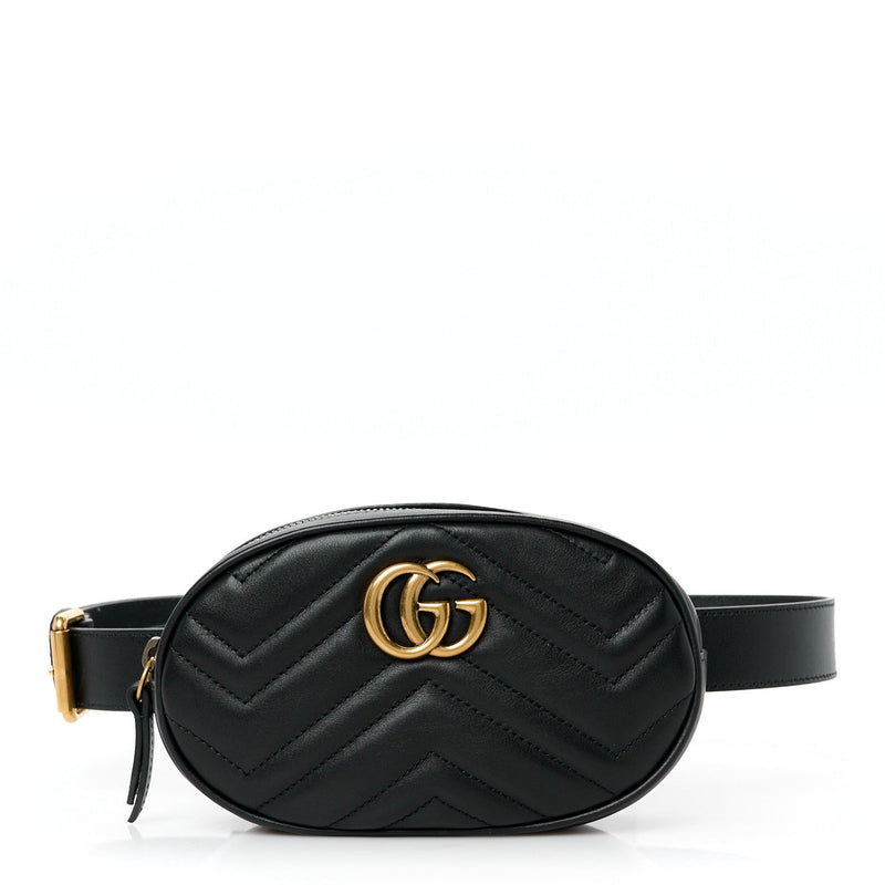 Calfskin Matelasse Gg Marmont Belt Bag