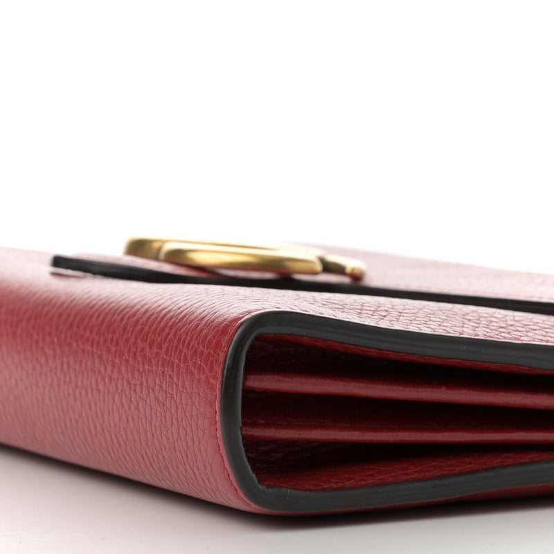 Calfskin Gg Marmont Chain Wallet