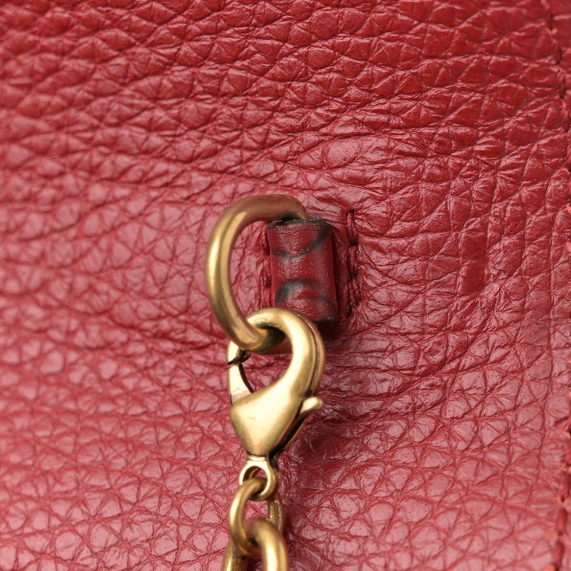 Calfskin Gg Marmont Chain Wallet