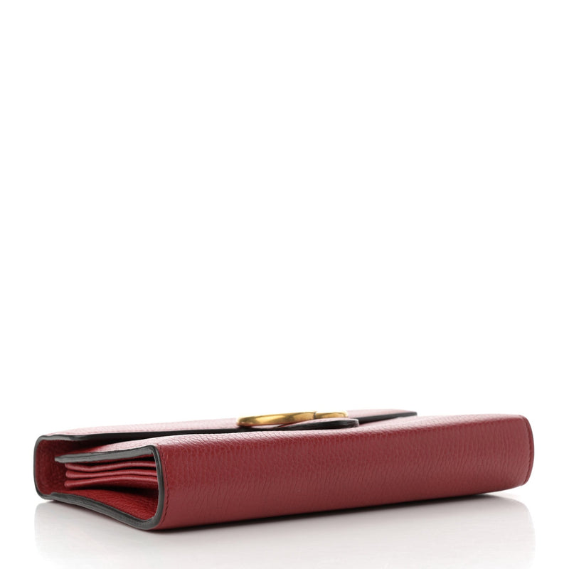 Calfskin Gg Marmont Chain Wallet