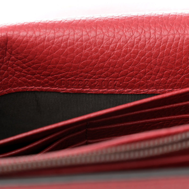 Calfskin Gg Marmont Chain Wallet