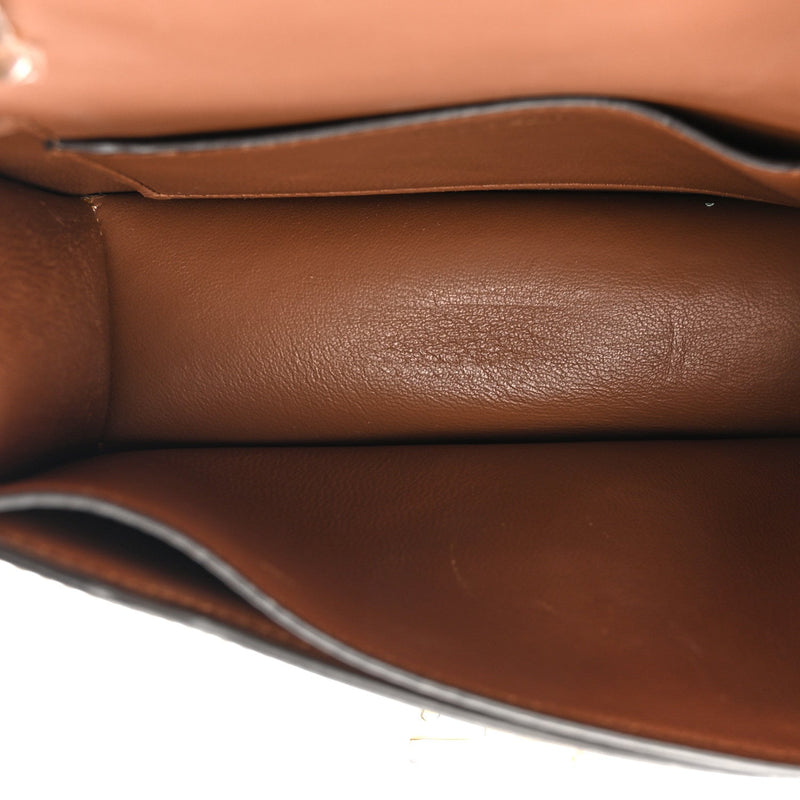 Canvas Calfskin Small Tb Bag Natural