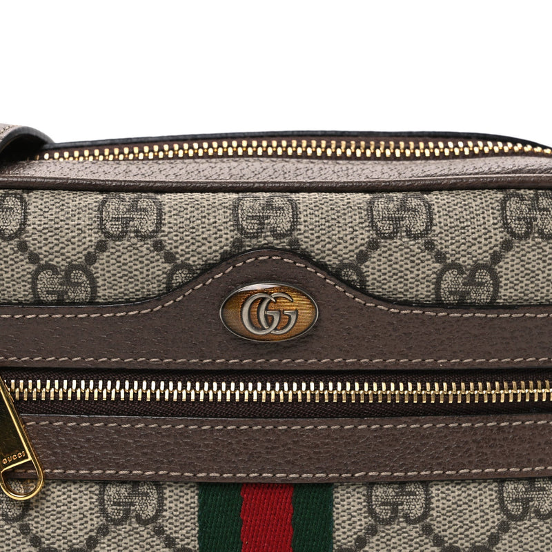 Gg Supreme Web Mini Ophidia Shoulder Bag