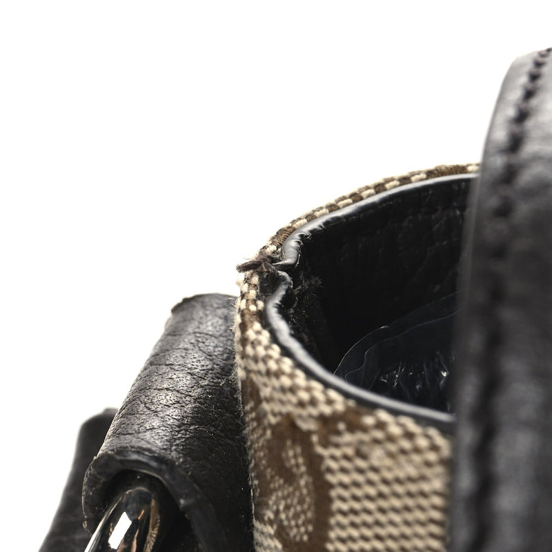 Large Flap Messenger Bag Beige Dark