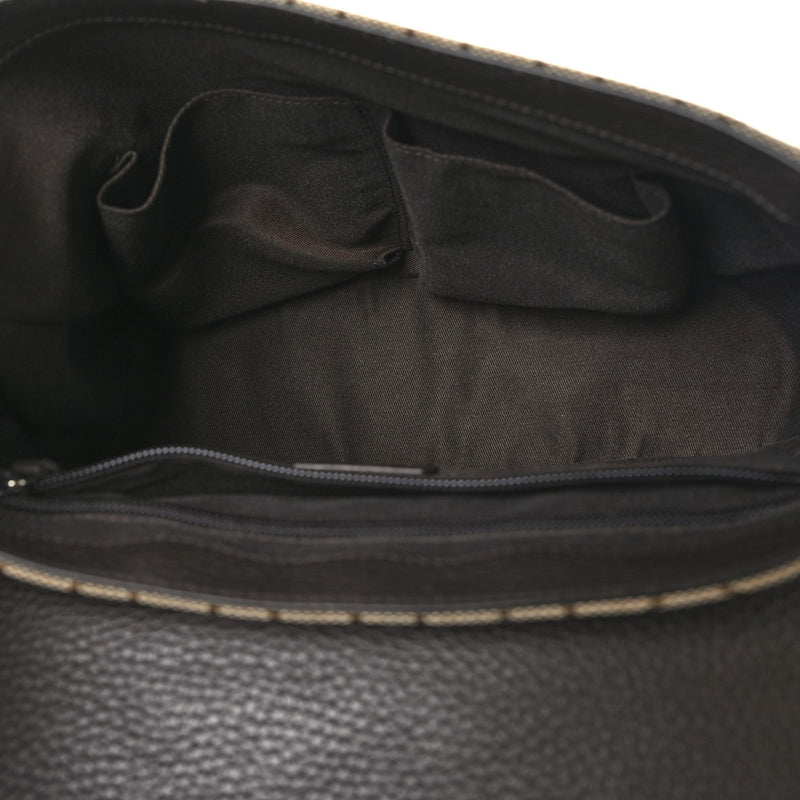 Large Flap Messenger Bag Beige Dark