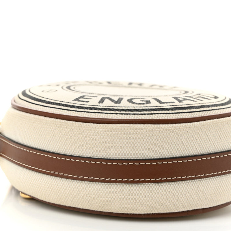 Canvas Calfskin Louise Bag Natural