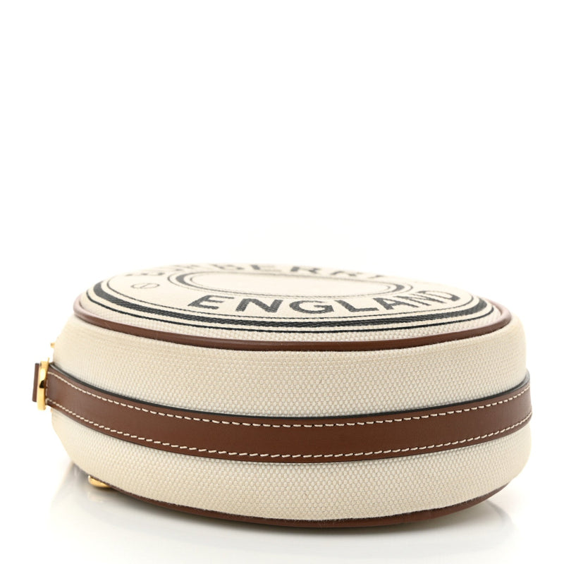 Canvas Calfskin Louise Bag Natural