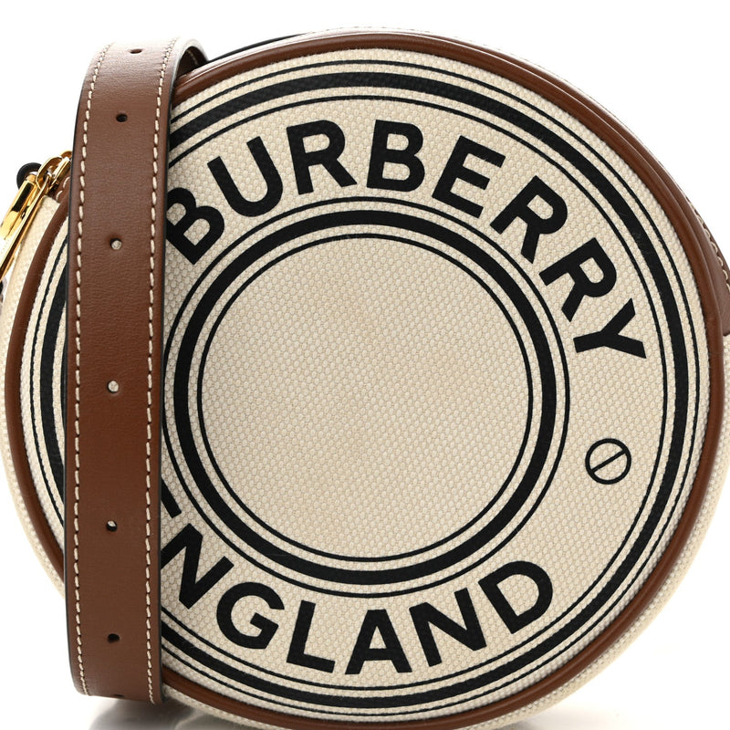 Canvas Calfskin Louise Bag Natural