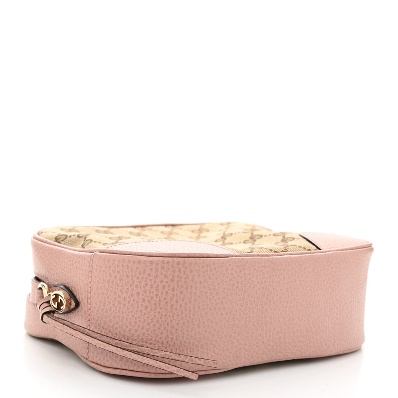 Mini Bree Messenger Bag Beige Soft Pink