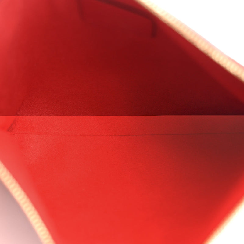 Denim Patchwork City Pouch Blue Rouge